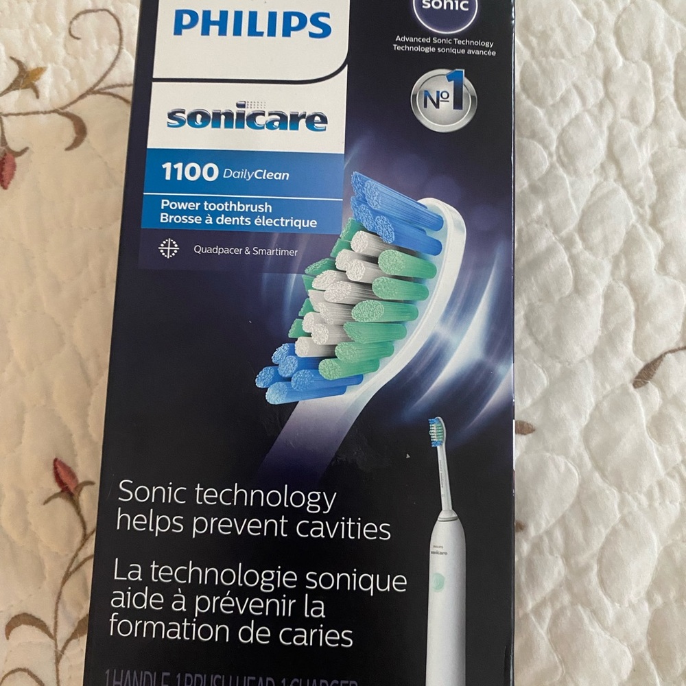 Philips Sonicare 1100 Power Toothbrush - White and Blue